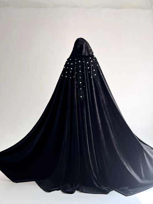 Cape with rhinestones
